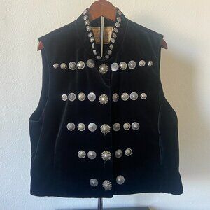 Vintage Double D Ranch coin vest | size M